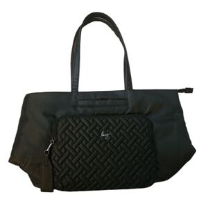 Lug Arpeggio Black Travel Shoulder Tote Bag